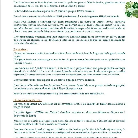 D'hotes Au Naturel 3*